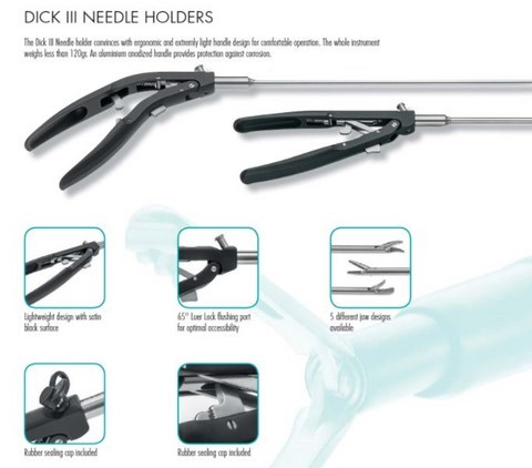 Dick needle holder