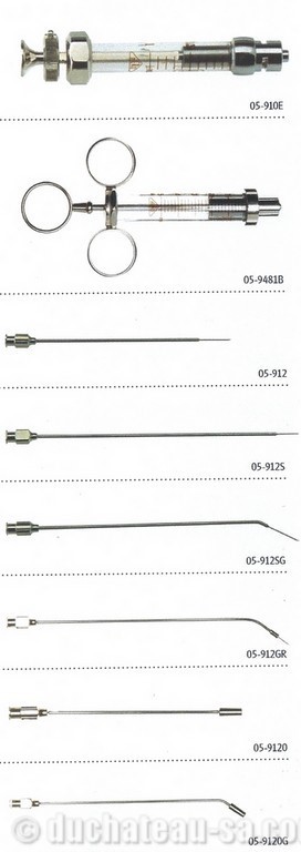  sclerosis neddle syringes